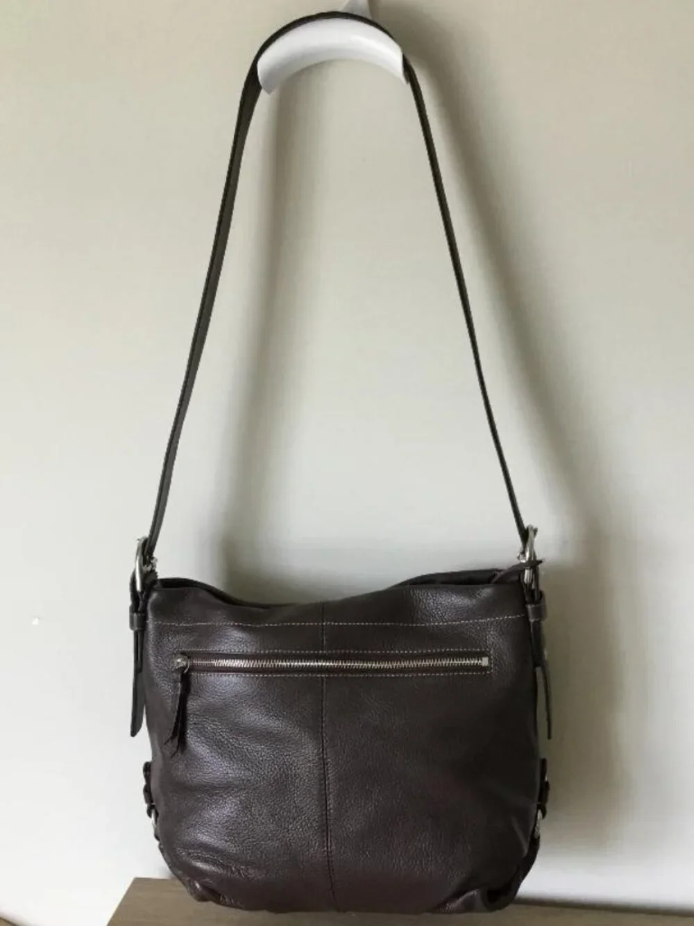 Coach Mahogany Pebbled Leather Convertible Shoulder Bag SoHo Model NWT & Dustbag